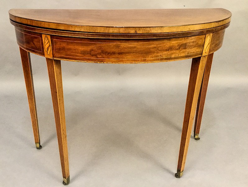 Georgian Mahogany Card Table