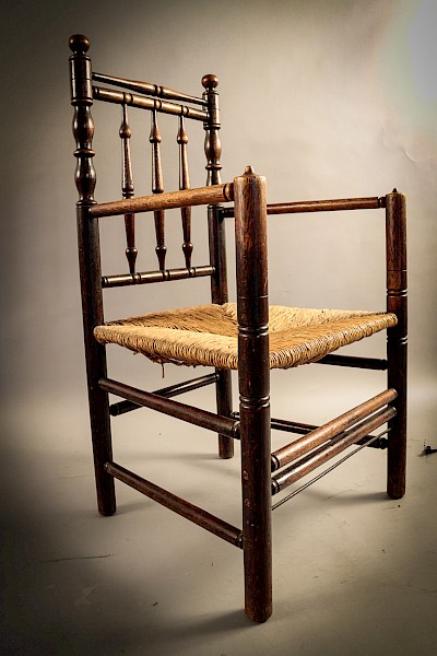 Country Spindle Back Armchair
