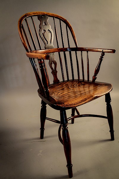 Yew Wood Windsor Chair