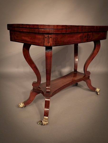 Regency Period Games Table