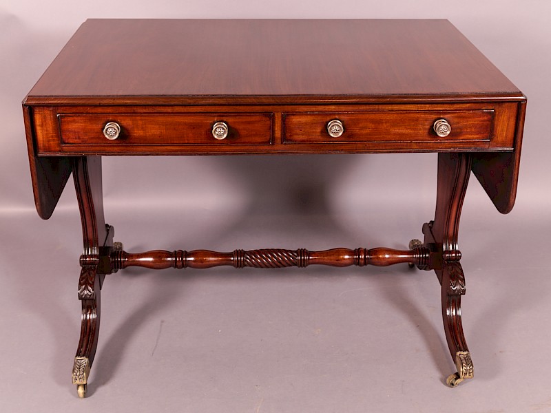 Georgian Mahogany Sofa Table