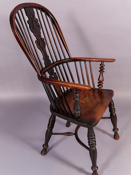 A Good High windsor Chair Issac Allsop worksop