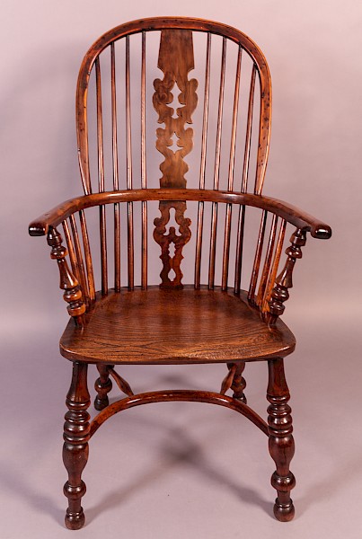 A Yew Windsor Chair Allsop Worksop