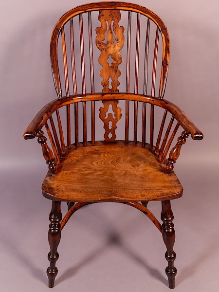 Rare Yew Windsor Benjamin gilling Worksop `