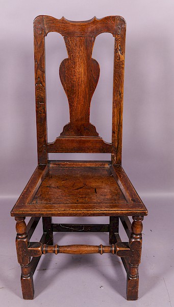 Single 18th century chair