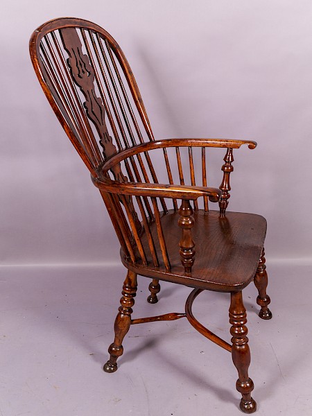 Yew Wood Windsor Chair Gabbitass Maker Worksop