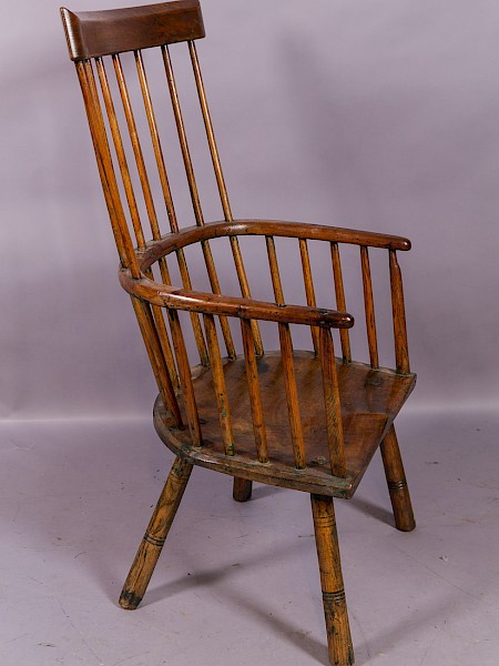 West Country Windsor Chair traces of paint