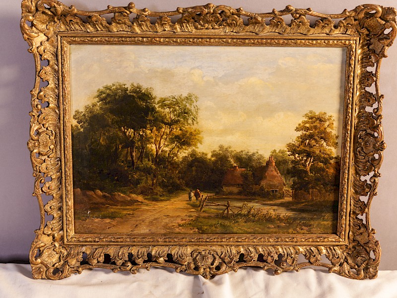 Oil on Canvas Alfred Vickers RA