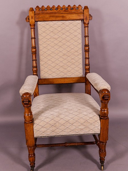Gillows Armchair Gothic