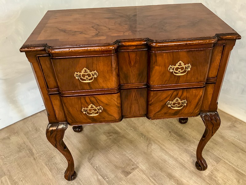 A 1920s Low Boy in Walnut