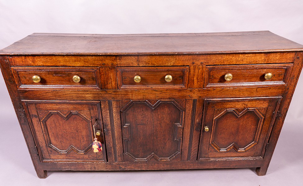 Georgian Oak Dresser Base