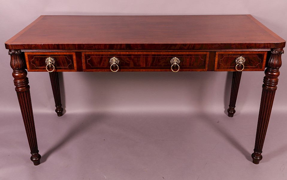 Georgian Mahogany Serving Table c 1820