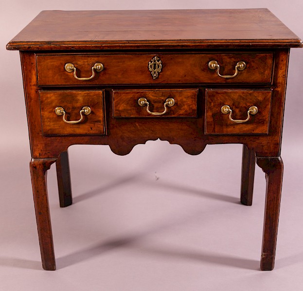 A Good George II Walnut Low Boy