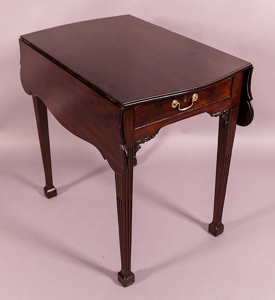 A Rare Georgian Mahogany Pembroke Table