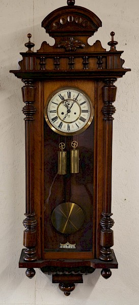 Vienna Wall Clock by Gustave Becker