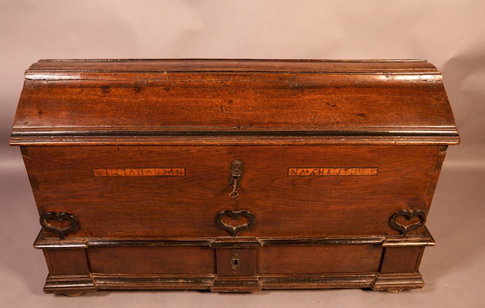 18th century Marriage Coffer