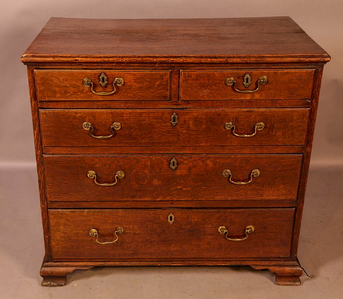 Georgian Oak Chest of Drawers