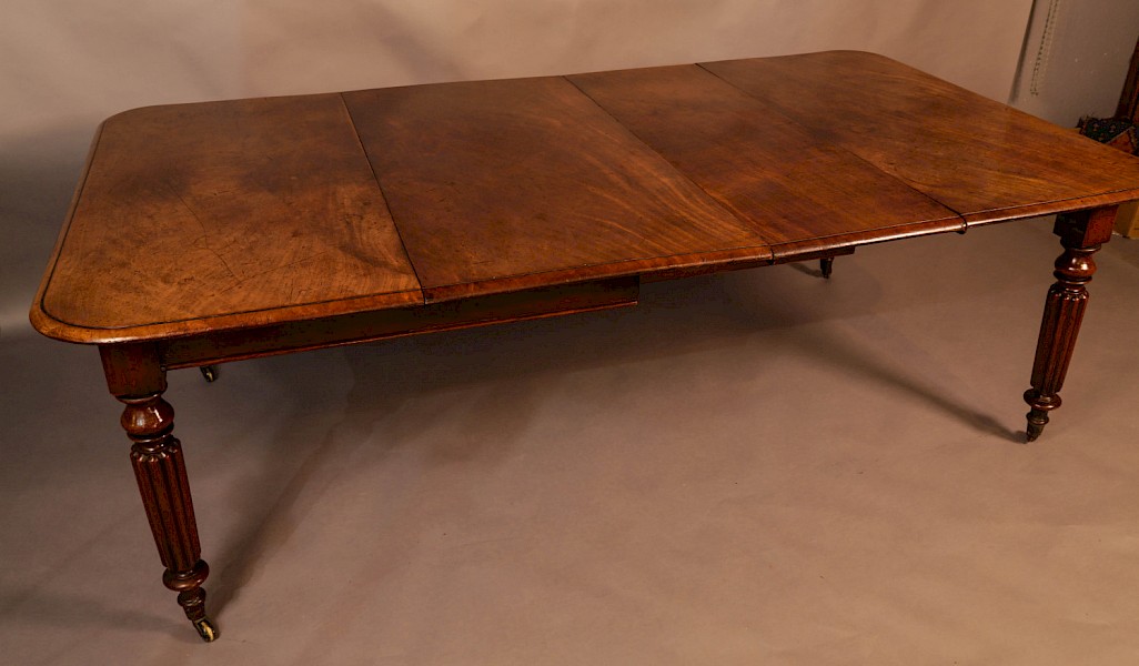 Georgian Extending Dining Table Lovely Colour