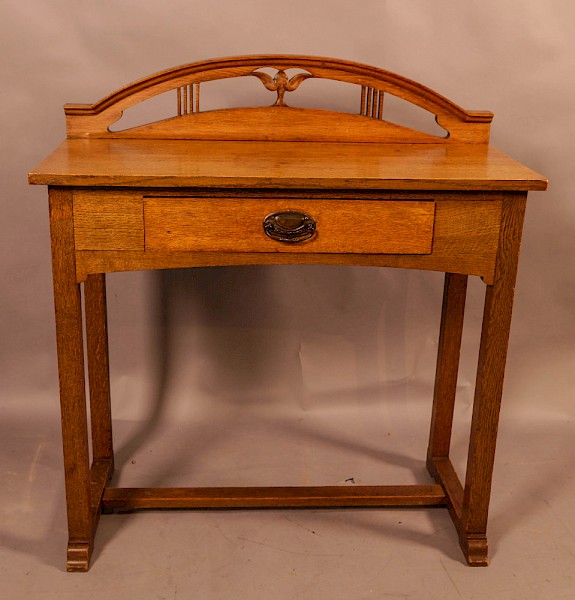 An Arts and Crafts Side Table in Oak